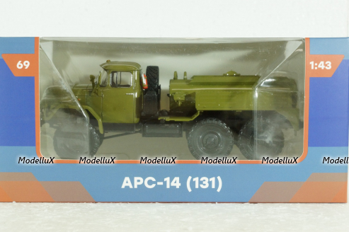АРС-14 на шасси Зил-131, 1970, Легендарные грузовики СССР №69, 1:43