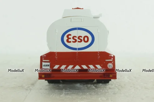 MAN 626 fuel tanker  Esso, red/white, DeAgostini 1:43
