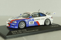 BMW M3 GTR (E46) ADAC 24h #43 2004, white, 400042343, Minichamps 1:43