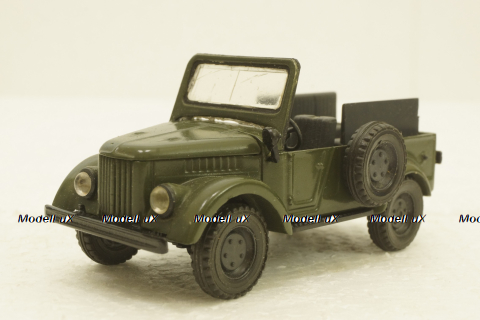 Газ-69, хаки, Электромашиностроительный завод (Херсон) 1:43