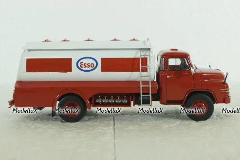 MAN 626 fuel tanker  Esso, red/white, DeAgostini 1:43