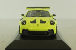 Porsche 911 (992) GT3 RS with Weissach package year 2023, acid green, 410062111, Minichamps 1:43
