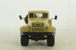 Краз-255В1 тягач, бежевый, Н733, Наш Автопром 1:43