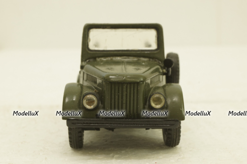 Газ-69, хаки, Электромашиностроительный завод (Херсон) 1:43