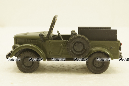 Газ-69, хаки, Электромашиностроительный завод (Херсон) 1:43