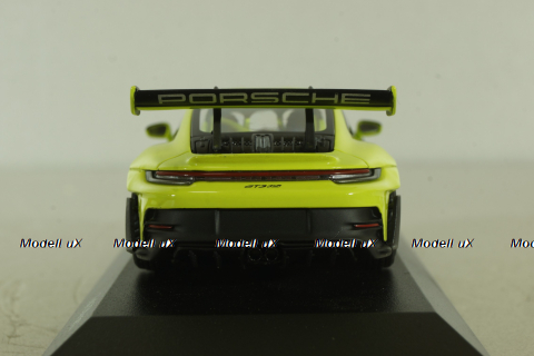 Porsche 911 (992) GT3 RS with Weissach package year 2023, acid green, 410062111, Minichamps 1:43