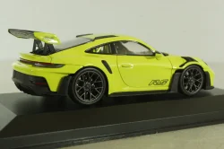 Porsche 911 (992) GT3 RS with Weissach package year 2023, acid green, 410062111, Minichamps 1:43