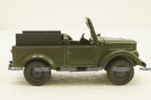Газ-69, хаки, Электромашиностроительный завод (Херсон) 1:43