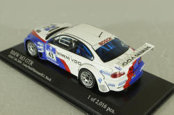 BMW M3 GTR (E46) ADAC 24h #43 2004, white, 400042343, Minichamps 1:43