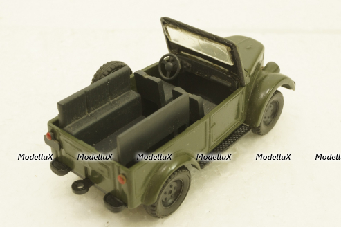 Газ-69, хаки, Электромашиностроительный завод (Херсон) 1:43