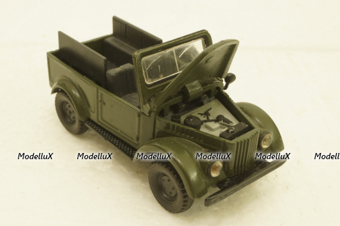 Газ-69, хаки, Электромашиностроительный завод (Херсон) 1:43