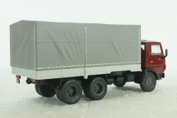 Камаз-5320 с тентом, красный/серый, KLN037, Kultovni Nakladaky Minule Ery #37, 1:43
