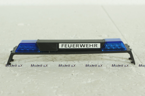 Световая балка для спец авто №1, пожарная 1:18