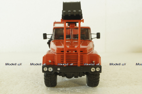 Краз-260 ЭОВ-4421, Экскаватор Красный, Н746, Наш Автопром 1:43