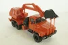 Краз-260 ЭОВ-4421, Экскаватор Красный, Н746, Наш Автопром 1:43