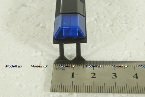 Световая балка для спец авто №1, пожарная 1:18