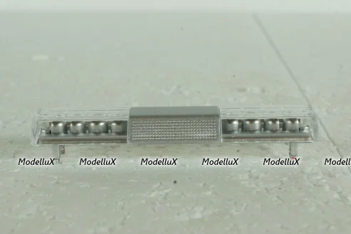 Световая балка для спец авто №3 (белая),  1:18