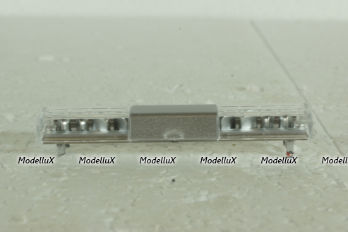 Световая балка для спец авто №3 (белая),  1:18