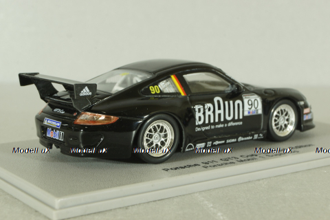 Porsche 911(997) GT3 Cup, Mobil 1 Supercup #90, black, SAM107, Spark 1:43