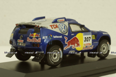 Volkswagen Touareg 2 #307, Race Rally Red Bull 2006 C.Sainz, 7L7099300AB, Norev 1:43
