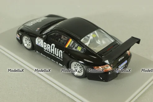Porsche 911(997) GT3 Cup, Mobil 1 Supercup #90, black, SAM107, Spark 1:43