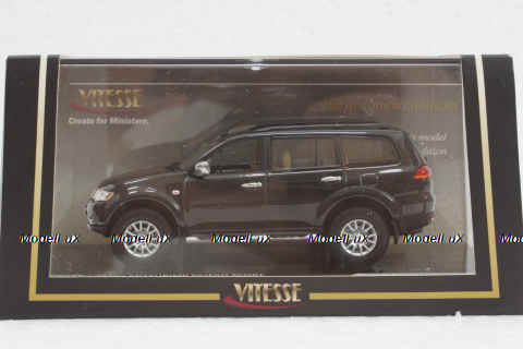 Mitsubishi Pajero Sport, black mica, 29262, Vitesse 1:43