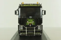 Renault Magnum AE 500 1991, green mamba, Truck Tuning Collection #6, Hachette 1:43