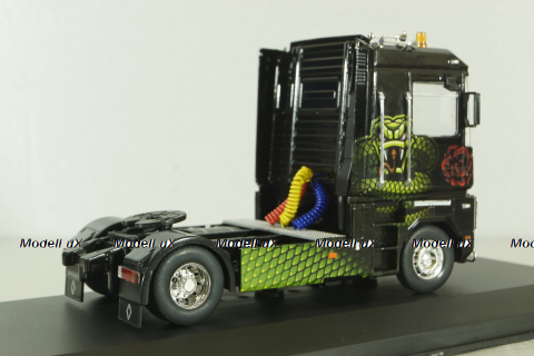Renault Magnum AE 500 1991, green mamba, Truck Tuning Collection #6, Hachette 1:43