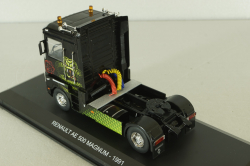 Renault Magnum AE 500 1991, green mamba, Truck Tuning Collection #6, Hachette 1:43