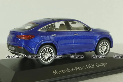 Mercedes GLE Coupé, AMG Line (C167), blue, B66960820, iScale 1:43 