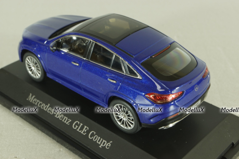 Mercedes GLE Coupé, AMG Line (C167), blue, B66960820, iScale 1:43 