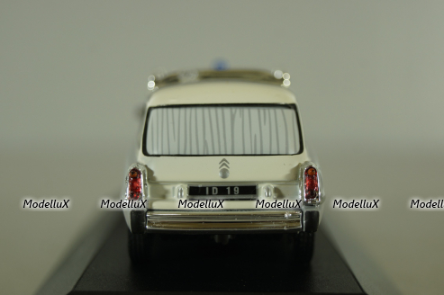 Citroen ID 19 Break grey, Ambulance Special, Atlas 1:43