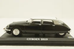 Citroen DS19, black/white, Del Prado 1:43