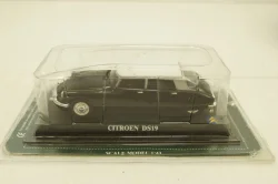 Citroen DS19, black/white, Del Prado 1:43