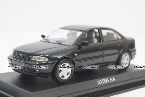 Audi A4, black, Del Prado 1:43
