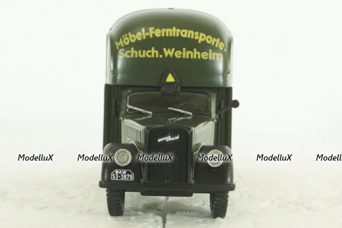Opel Blitz Mobel Adam Schuch, green, Altaya 1:43
