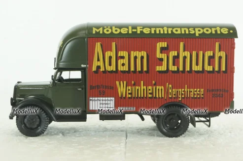 Opel Blitz Mobel Adam Schuch, green, Altaya 1:43