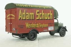 Opel Blitz Mobel Adam Schuch, green, Altaya 1:43