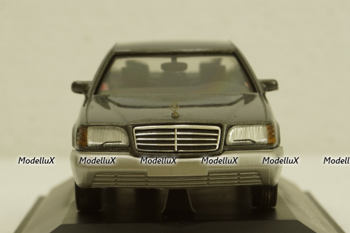 Mercedes 600SEL Limousine, W140, grey, 70034, Herpa 1:43