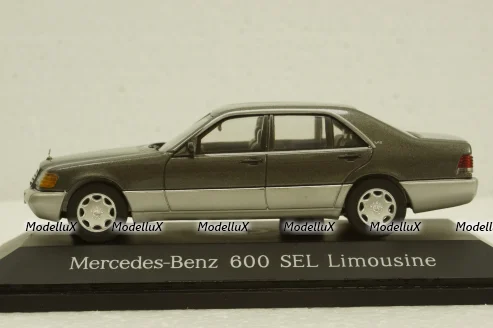 Mercedes 600SEL Limousine, W140, grey, 70034, Herpa 1:43