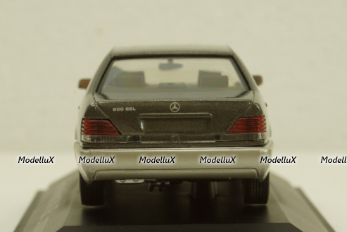 Mercedes 600SEL Limousine, W140, grey, 70034, Herpa 1:43