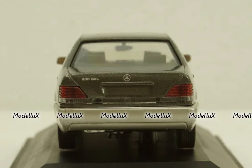 Mercedes 600SEL Limousine, W140, grey, 70034, Herpa 1:43