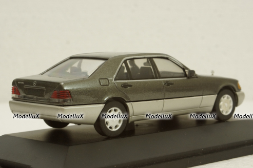 Mercedes 600SEL Limousine, W140, grey, 70034, Herpa 1:43