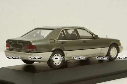 Mercedes 600SEL Limousine, W140, grey, 70034, Herpa 1:43