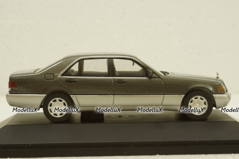 Mercedes 600SEL Limousine, W140, grey, 70034, Herpa 1:43
