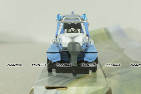 Iveco Massif Polizia с катером, 53131POL,Mondo Motors 1:43