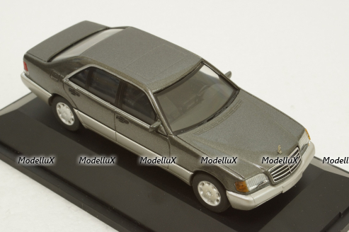Mercedes 600SEL Limousine, W140, grey, 70034, Herpa 1:43