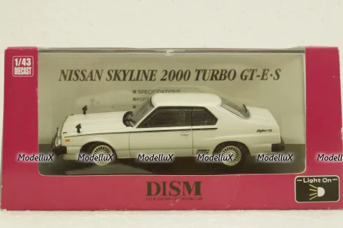 Nissan Skyline 2000 Turbo Gt, white, KHGC211, Dism 1:43