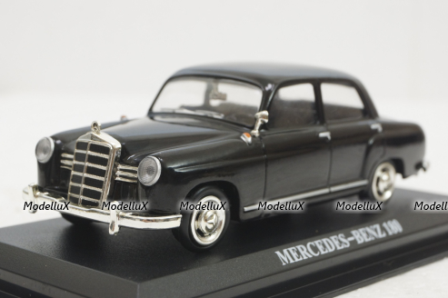 Mercedes 180 W120, black, Del Prado 1:43