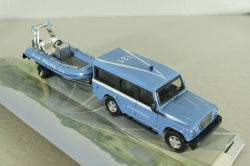 Iveco Massif Polizia с катером, 53131POL,Mondo Motors 1:43